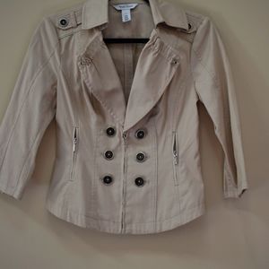 White House Black market tan blazer